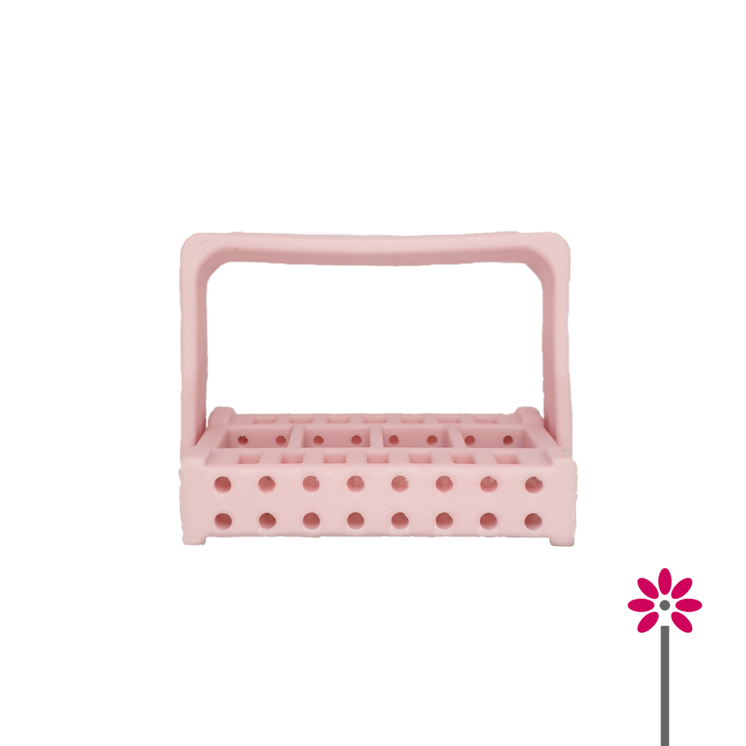 Porta Fresas Manicura (Rosa)