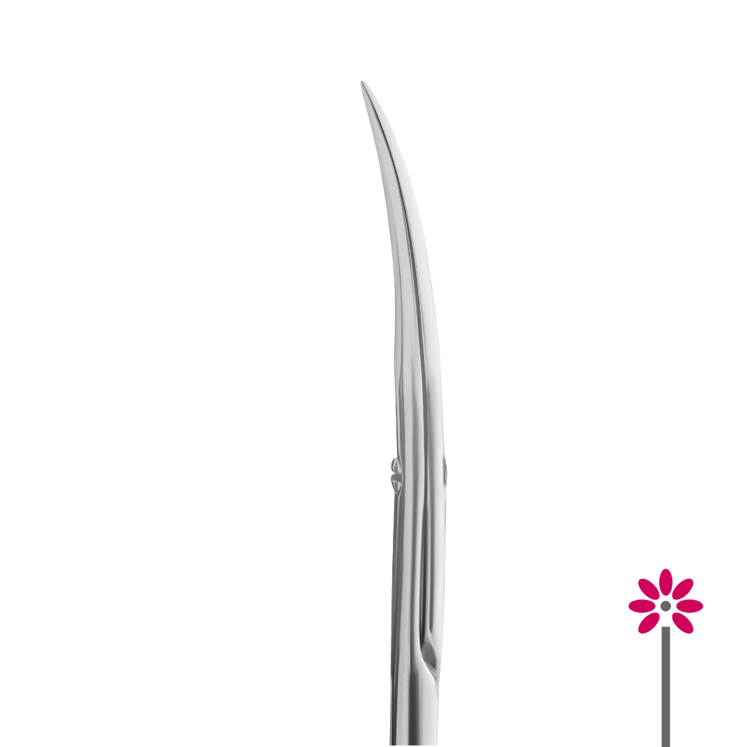 Tijera de hoja curva, alargada Staleks SX-22-1 Magnolia